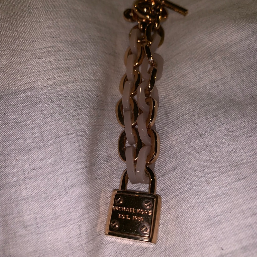 Michael Kors Padlock link bracelet